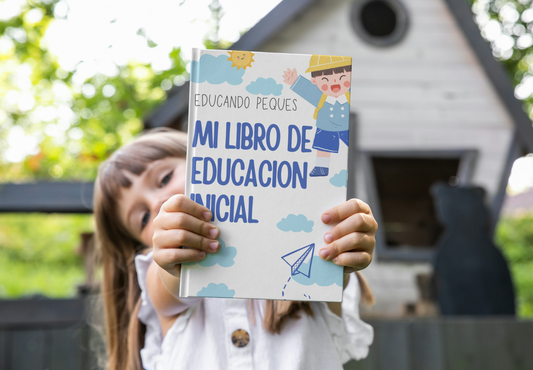 🧸 LIBRO DE EDUCACION INICIAL + 16 BONUS GRATIS - (Vocales, Abecedario, Sílabas Trabadas y más sorpresas educativas)
