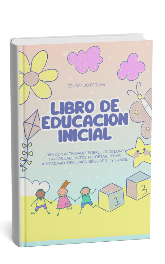 🔥 DESARROLLÁ LAS HABILIDADES DE TU HIJ@ HASTA 5 VECES MÁS RÁPIDO 🔥 Con el Libro de Educación Inicial + 10 BONUS GRATIS (¡Vocales, Abecedario, Sílabas Trabadas y más sorpresas educativas!)